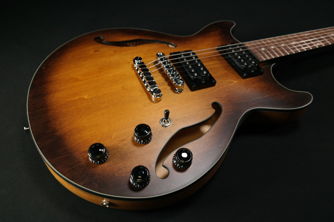 ibanez am73b electric guitar tobacco flat Ibanez AM73BTF AM Artcore 6str Electric Guitar - Tobacco Flat 638
