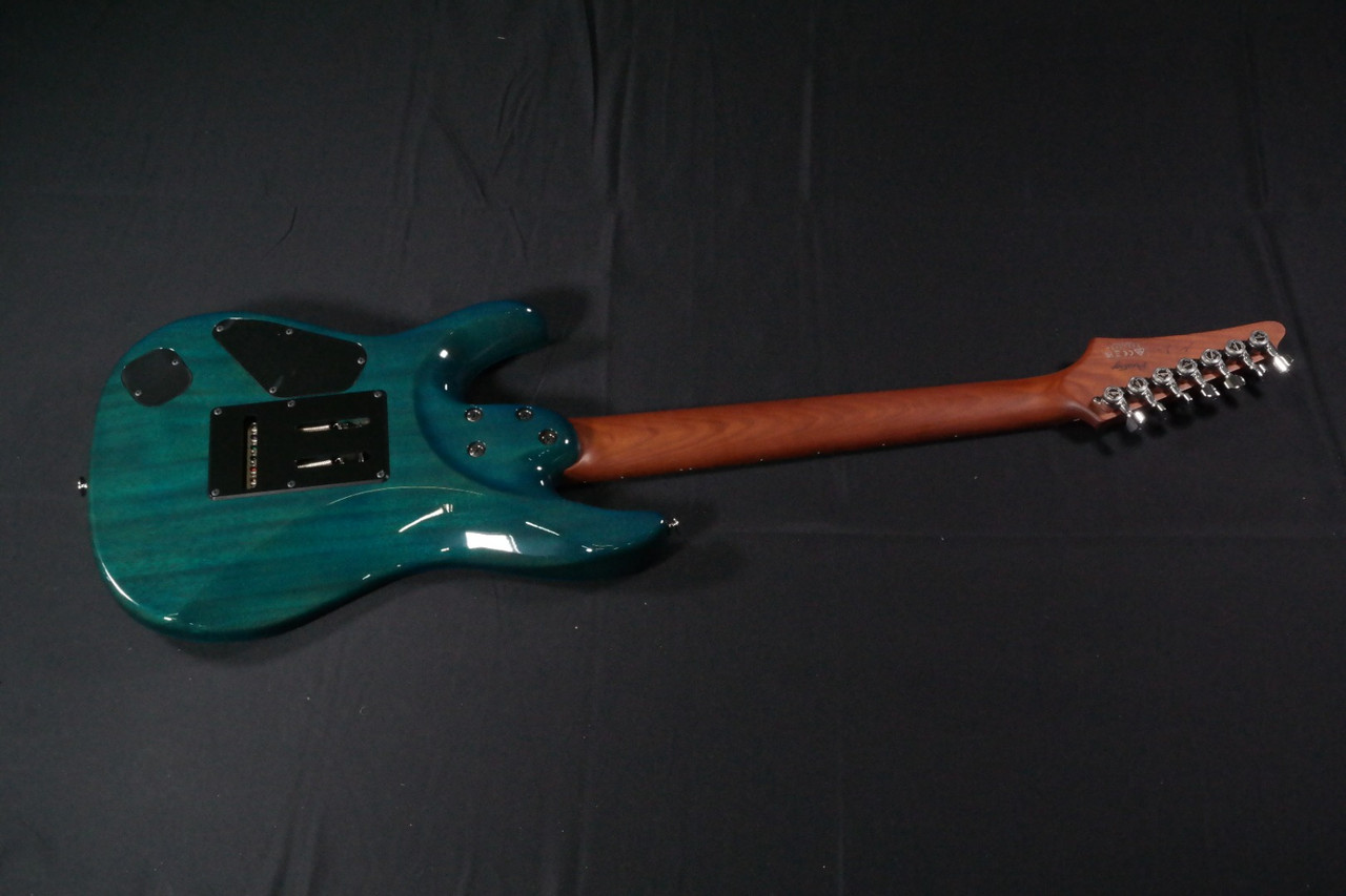 Ibanez MM7 Martin Miller Signature Electric Guitar Transparent