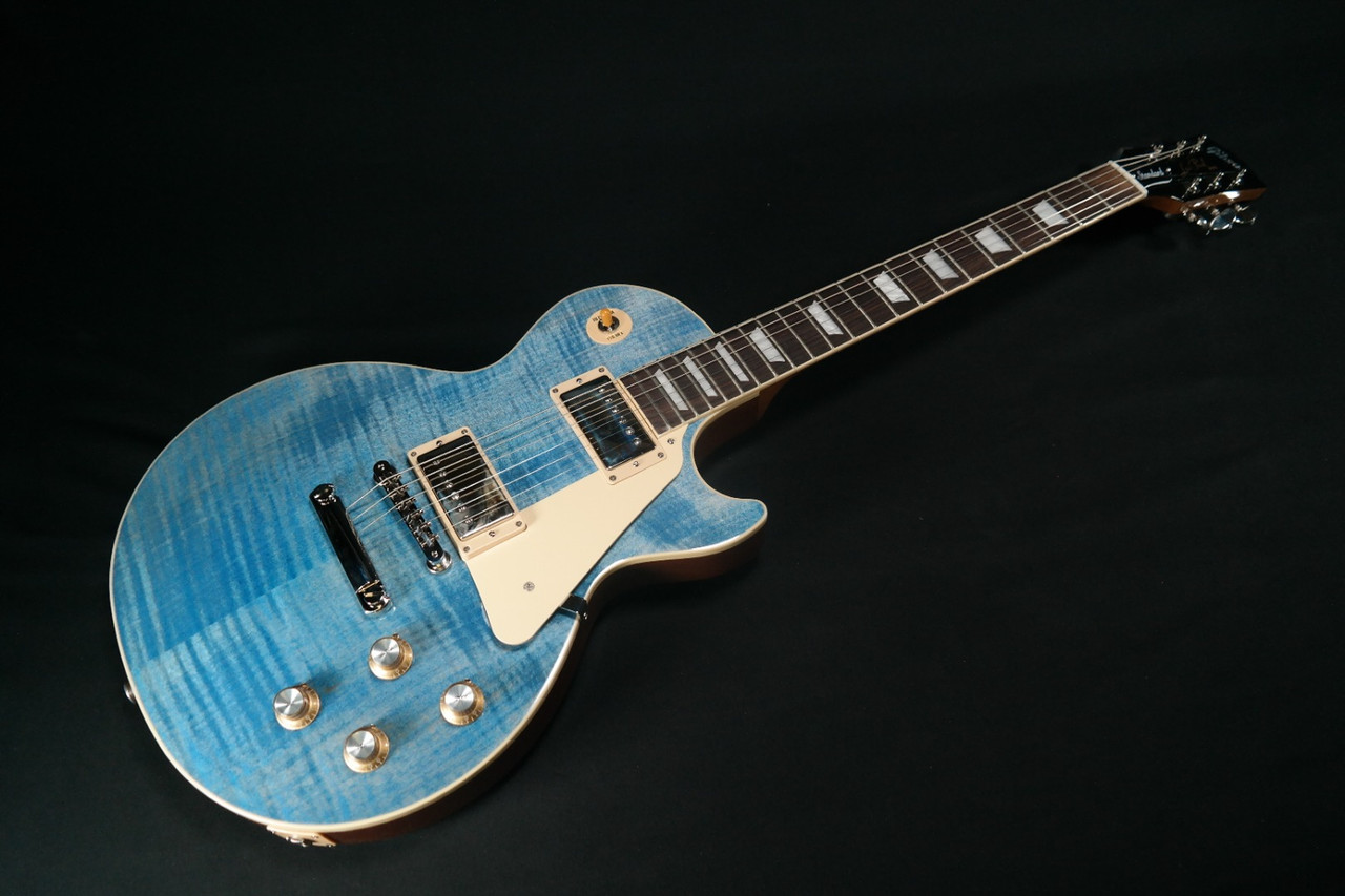 Gibson Les Paul Standard 60s Figured Top Ocean Blue USA - 355
