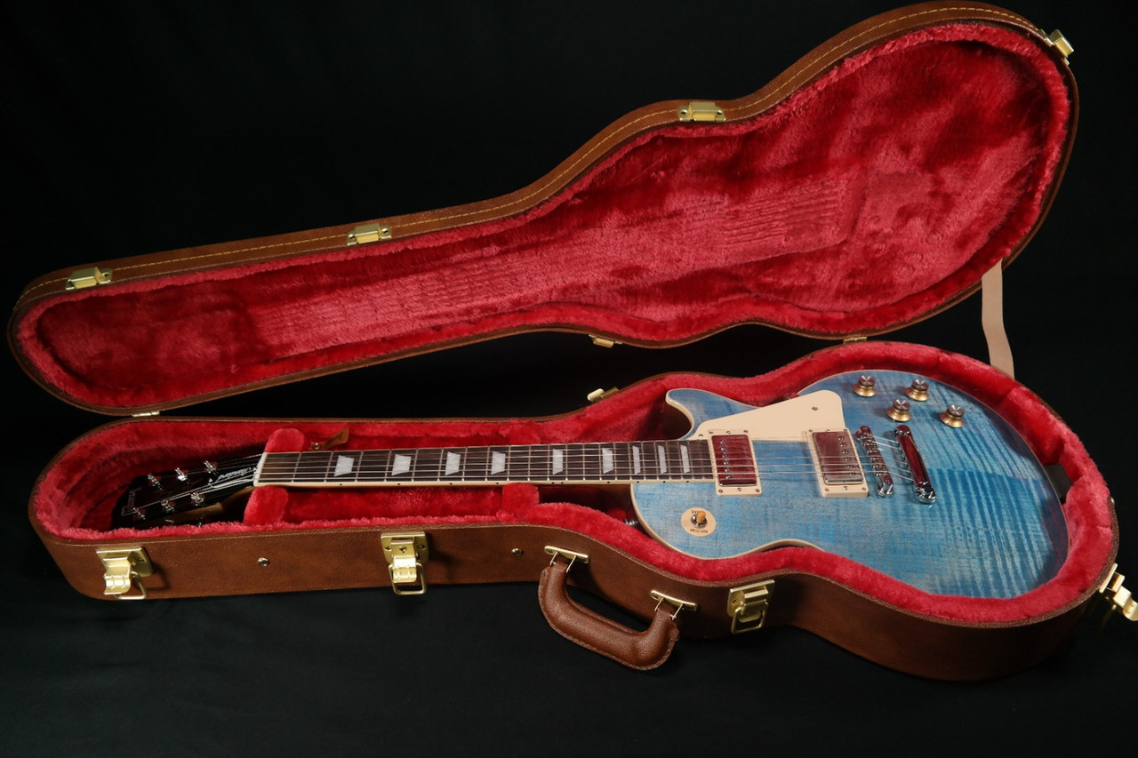 Gibson Les Paul Standard 60s Figured Top Ocean Blue USA - 355
