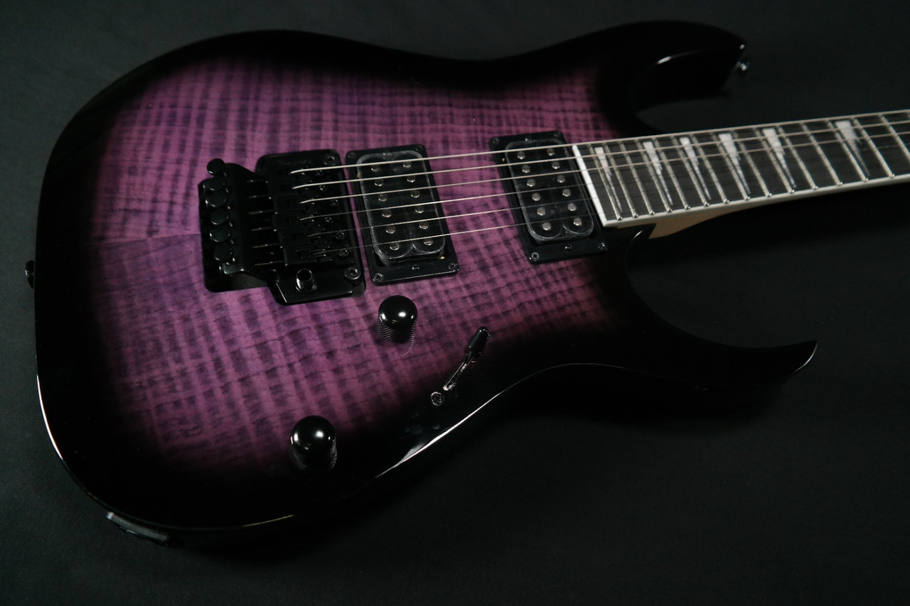 Ibanez GIO RG 6str Electric Guitar - Transparent Violet Sunburst
