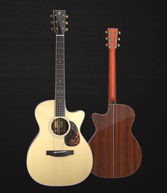 Furch Vintage 2 OMc-SR CUTAWAY Hard Case Orchestra Model (Spruce