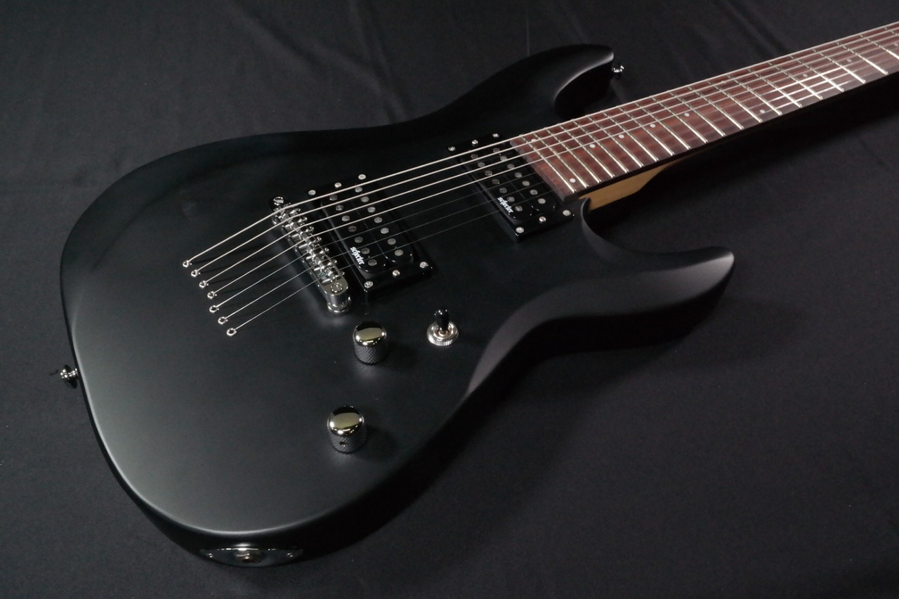 Schecter C7 Deluxe Electric Guitar - Rosewood/Satin Black - 437