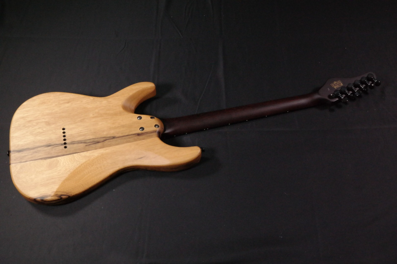 Schecter 1269 Sun Valley Super Shredder Exotic HT EG Black Limba