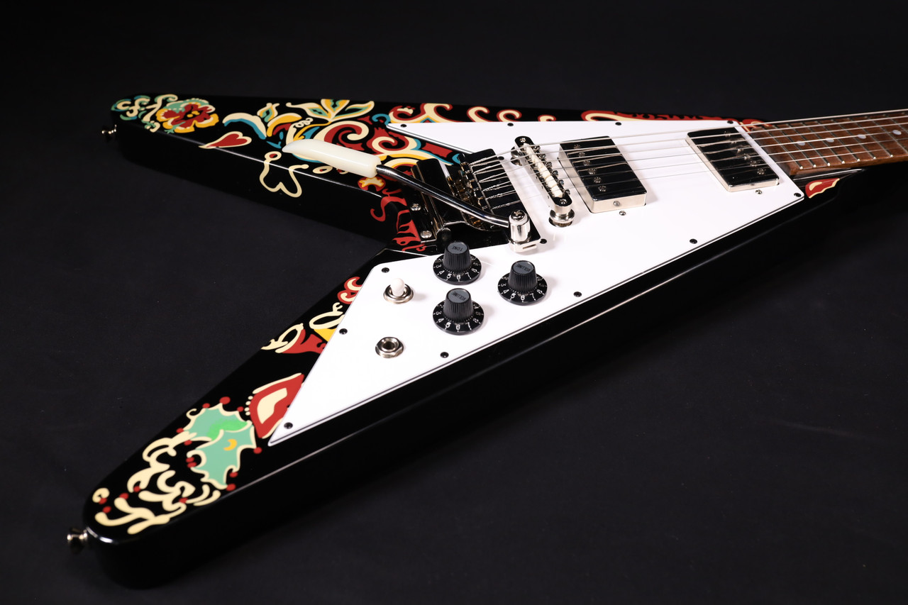 Epiphone Jimi Hendrix ''Love Drops'' Flying V Signature Elecric