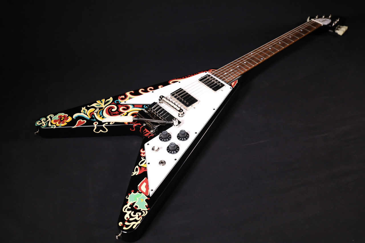 Epiphone Jimi Hendrix ''Love Drops'' Flying V Signature Elecric