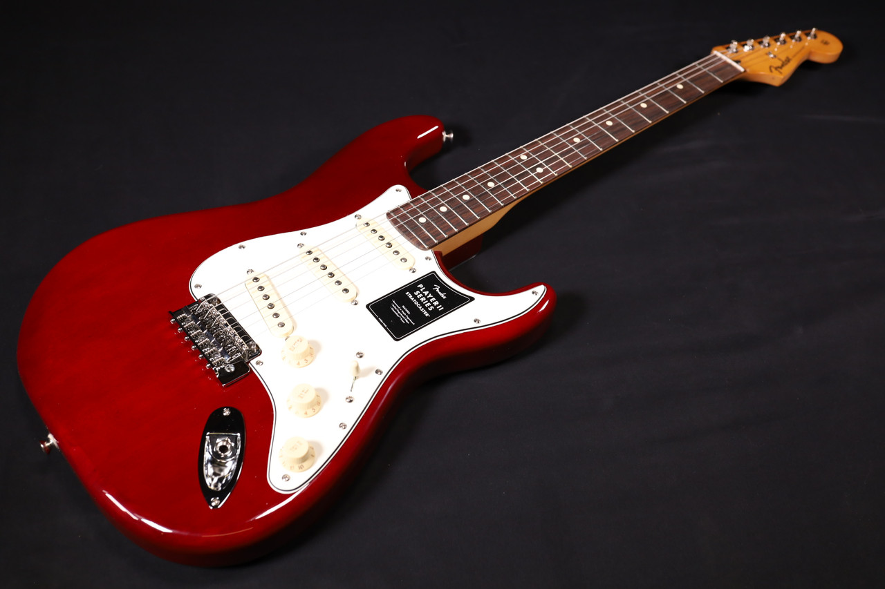 Fender Player II Stratocaster Rosewood Fingerboard Transparent