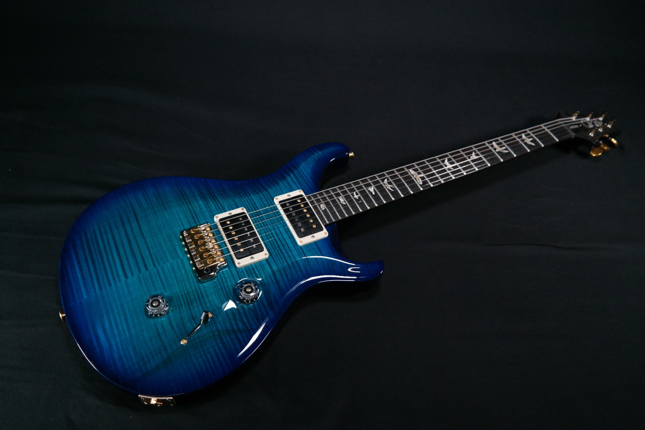 PRS Core Custom 24 Custom Color 10-Top Pattern Thin Deep Ocean