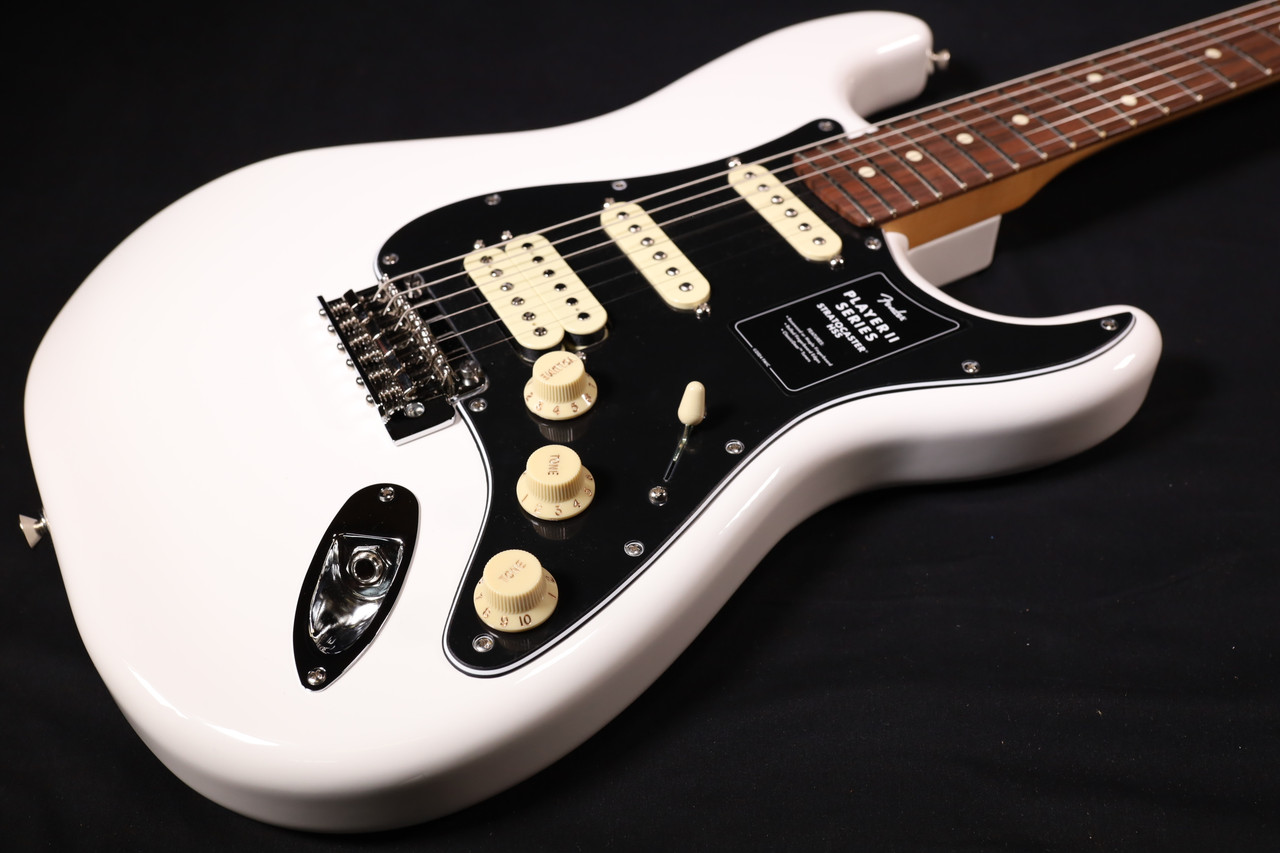 Fender Player II Stratocaster HSS Rosewood Fingerboard Polar White