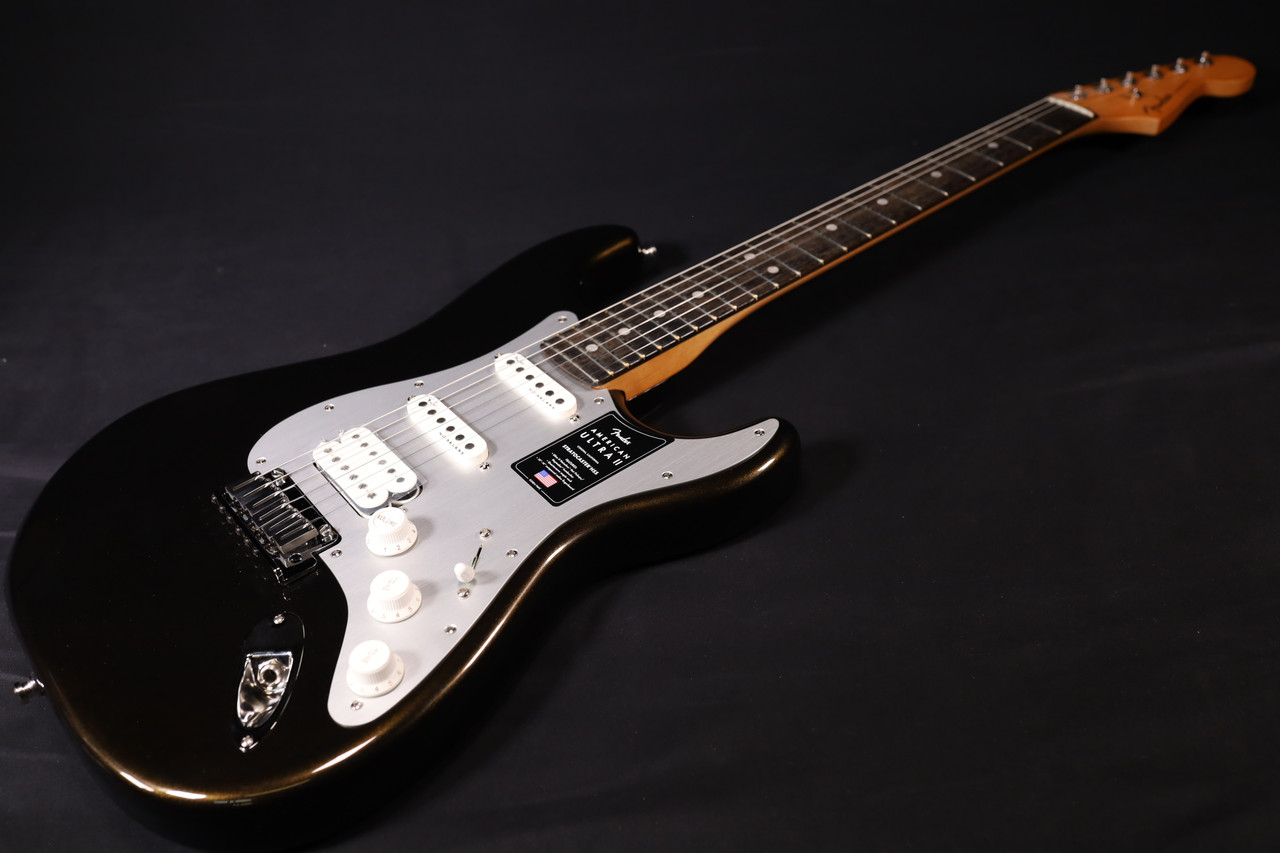 Fender American Ultra II Stratocaster HSS Ebony Fingerboard Texas