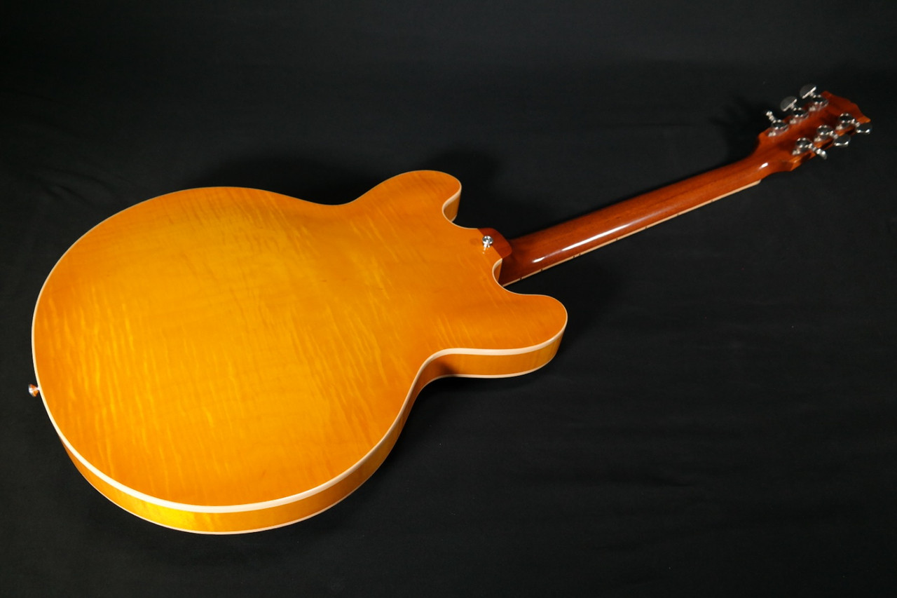 Gibson Memphis ES-335 2014 Ultra Flamed Rare Yellow 727