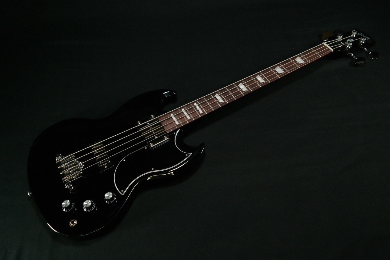 Gibson SG Standard Bass Guitar Ebony Excellent Condition Black