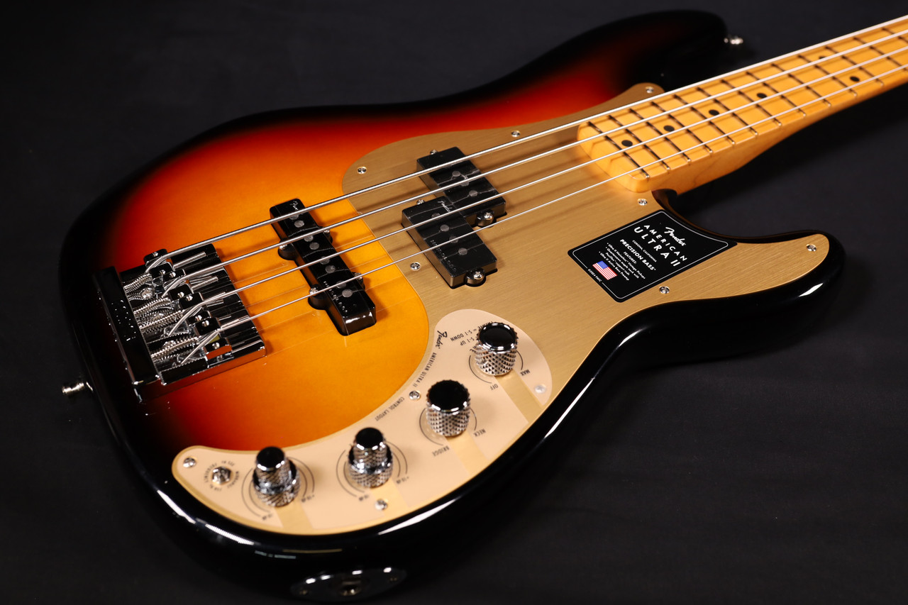 Fender American Ultra II Precision Bass Maple Fingerboard