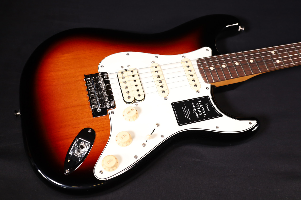 Fender Player II Stratocaster HSS Rosewood Fingerboard 3-Color
