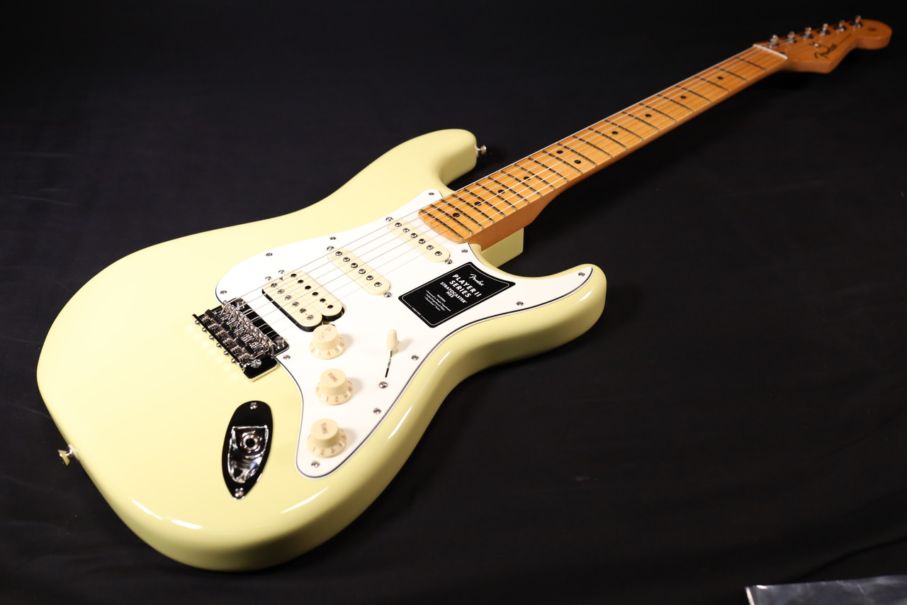 Fender Player II Stratocaster HSS Maple Fingerboard Hialeah Yellow