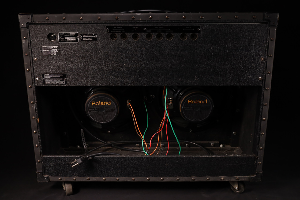 1986 Roland JC120 Jazz Chorus - Black - USED - 423 - Liberty Music