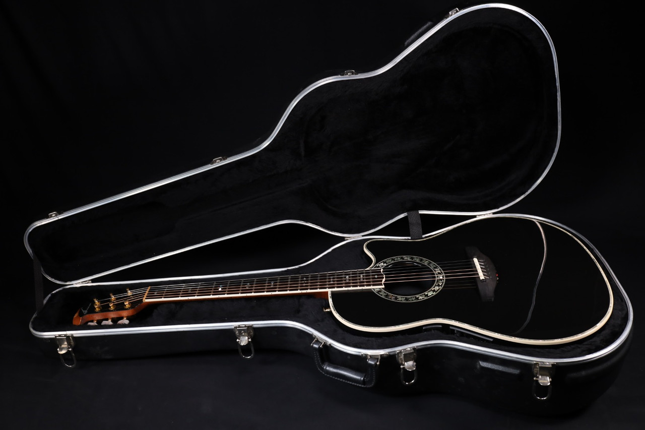 Ovation 1869 Custom Legend Acoustic-Electric Black Used Ovation 1869 Custom Legend Acoustic-Electric Black Used