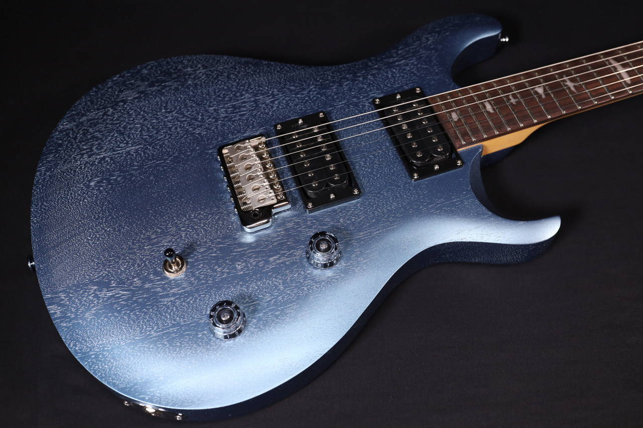 PRS SE CE24 Standard Satin, Ice Blue Metallic with Bag 072