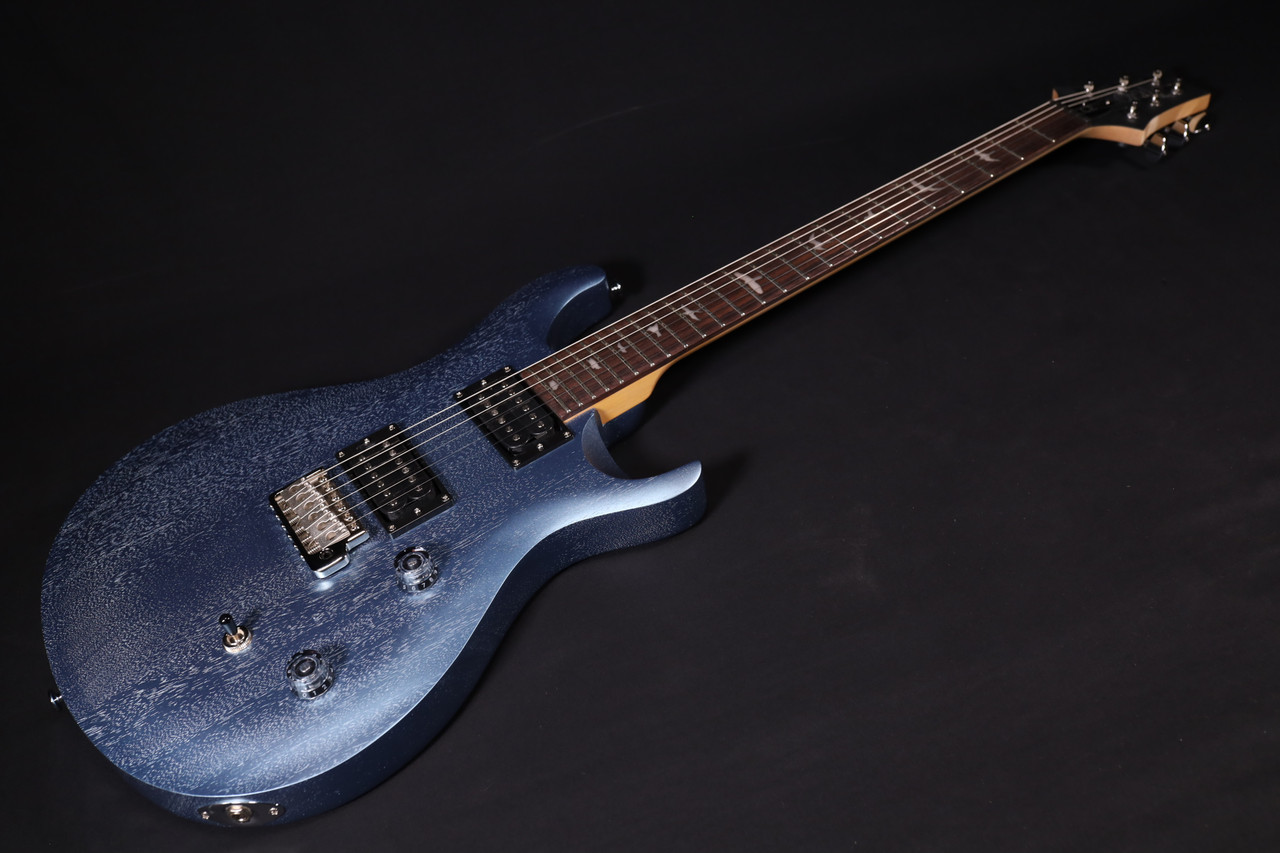 PRS SE CE24 Standard Satin, Ice Blue Metallic with Bag 072