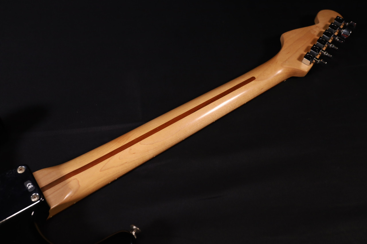 90s Fender Stratocaster Black with Pearloid Pickguard 247