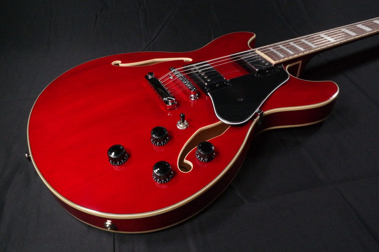 Ibanez Artcore AS7312 Semihollow Trans Cherry Red 170 - Liberty Music