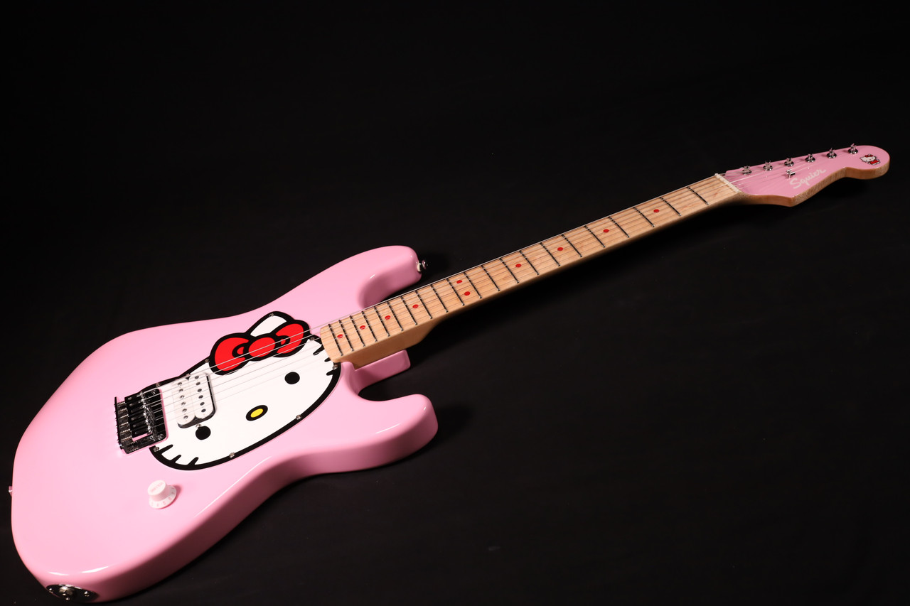 Fender Limited Edition Hello Kitty Stratocaster Maple Fingerboard