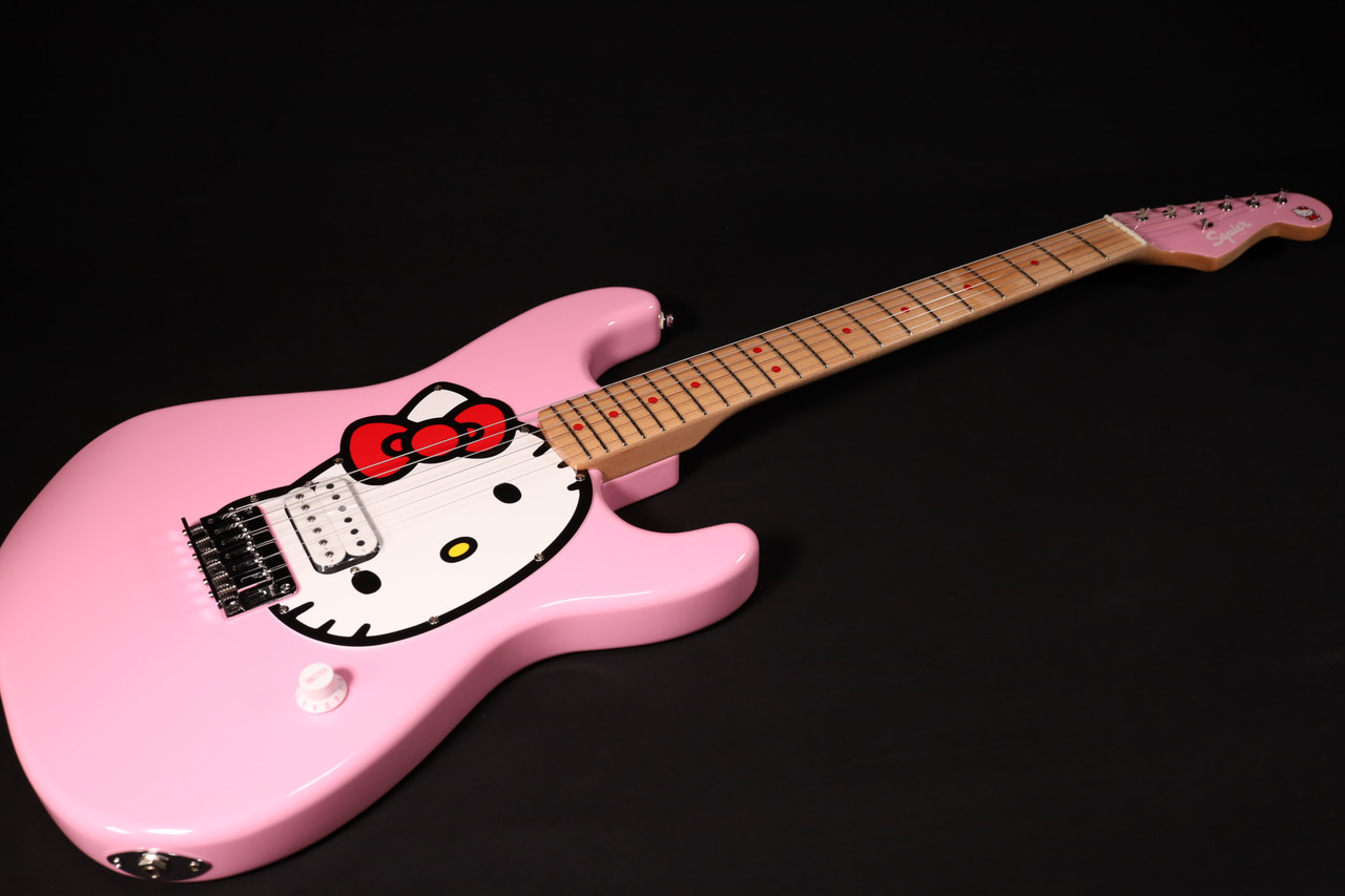 Fender Limited Edition Hello Kitty Stratocaster Maple Fingerboard