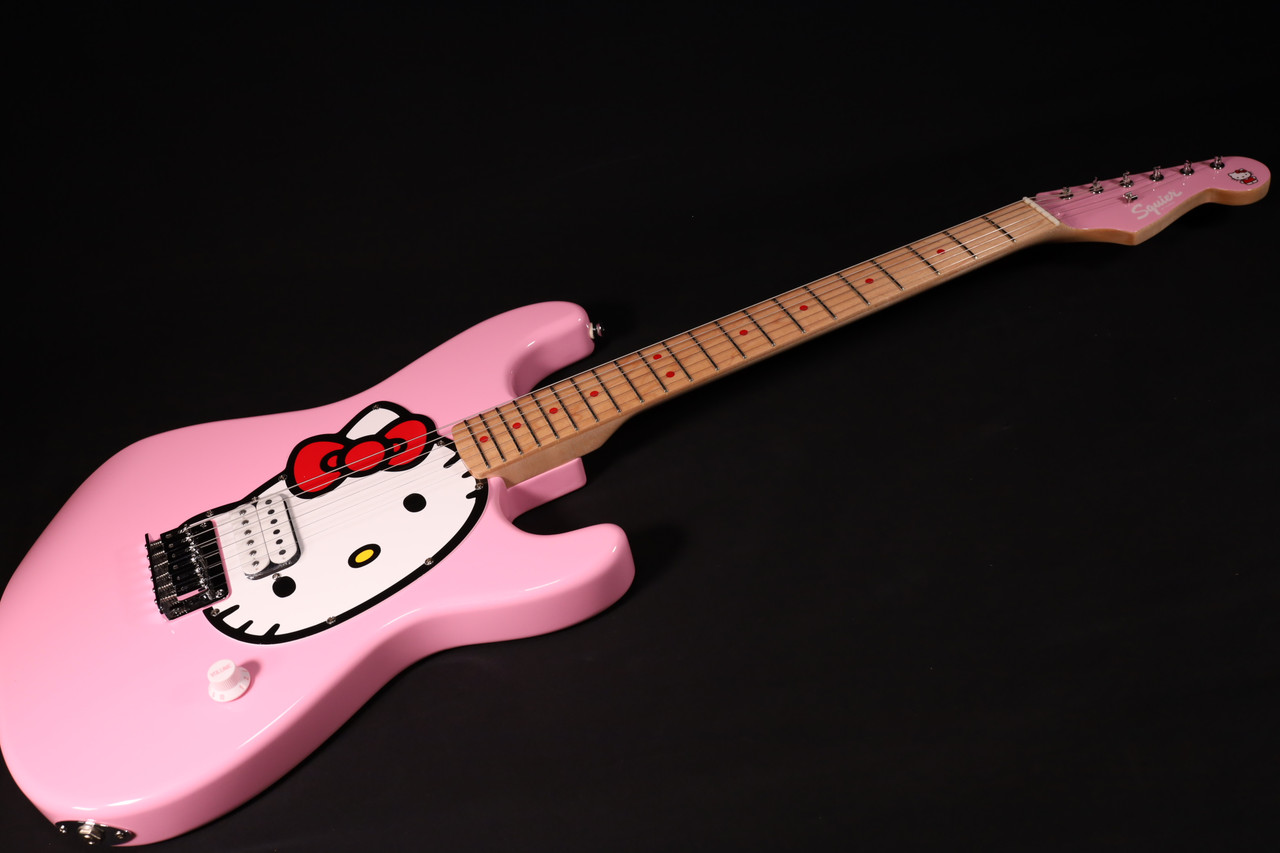 Fender Limited Edition Hello Kitty Stratocaster Maple Fingerboard