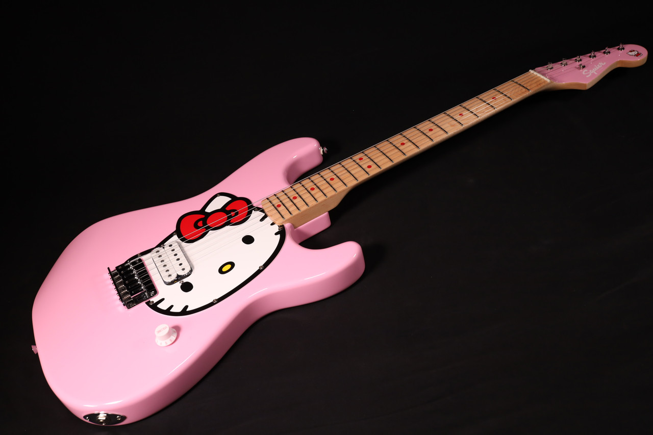 Fender Limited Edition Hello Kitty Stratocaster Maple Fingerboard