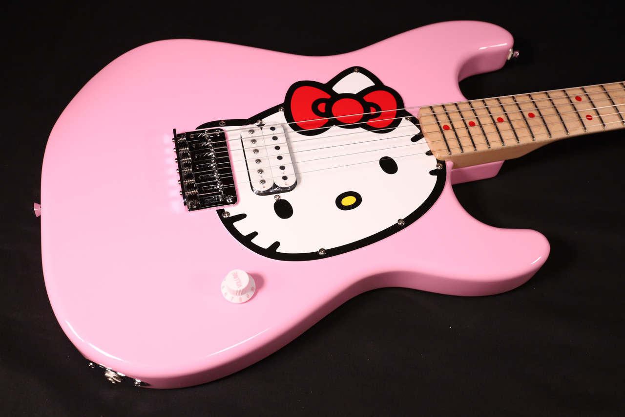 Fender Limited Edition Hello Kitty Stratocaster Maple Fingerboard
