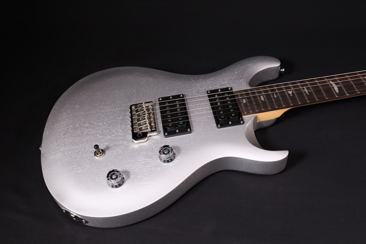 PRS SE CE24 Standard Satin - Metallic Silver 220 - Liberty Music