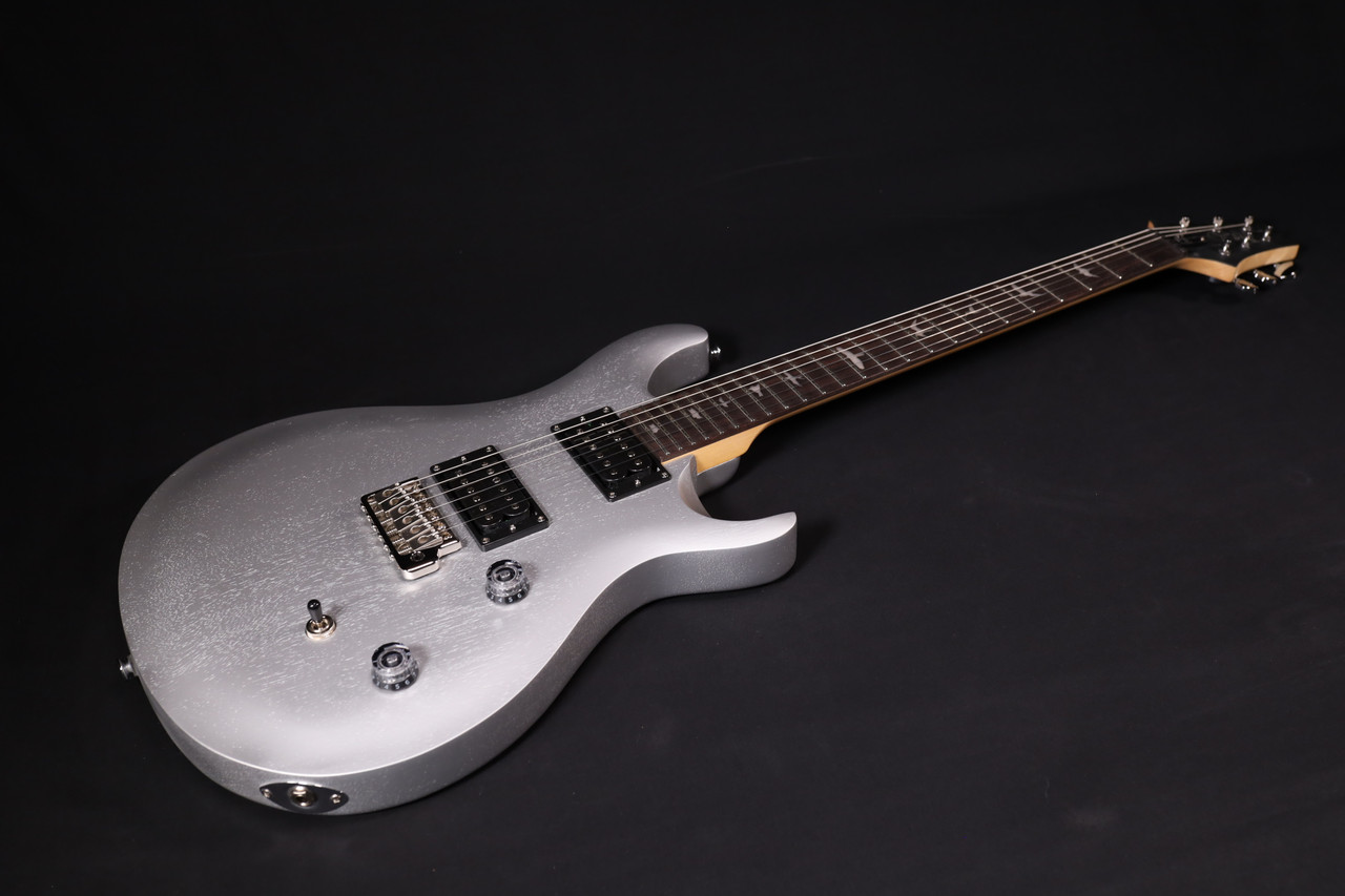 PRS SE CE24 Standard Satin - Metallic Silver 220 - Liberty Music