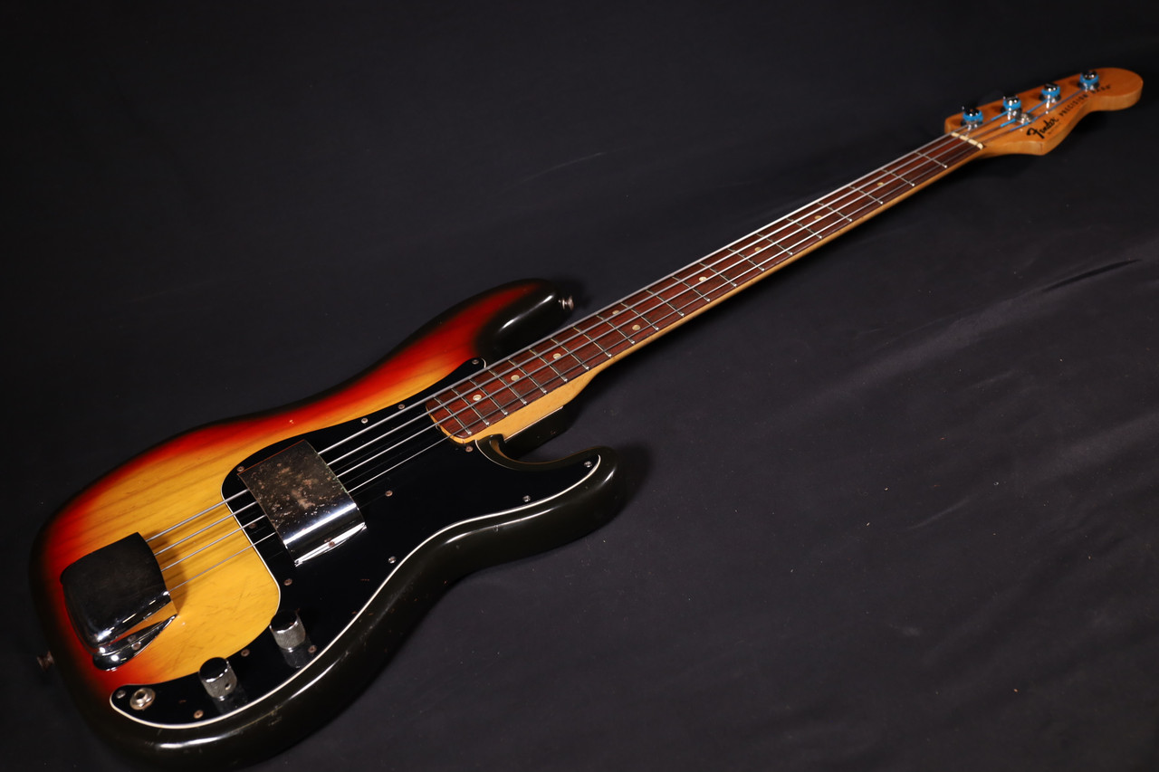 Fender 1977 Precision Bass ビンテージ プレベ Vintage 1977 Fender Precision Bass Sunburst USED 082 - Liberty Music