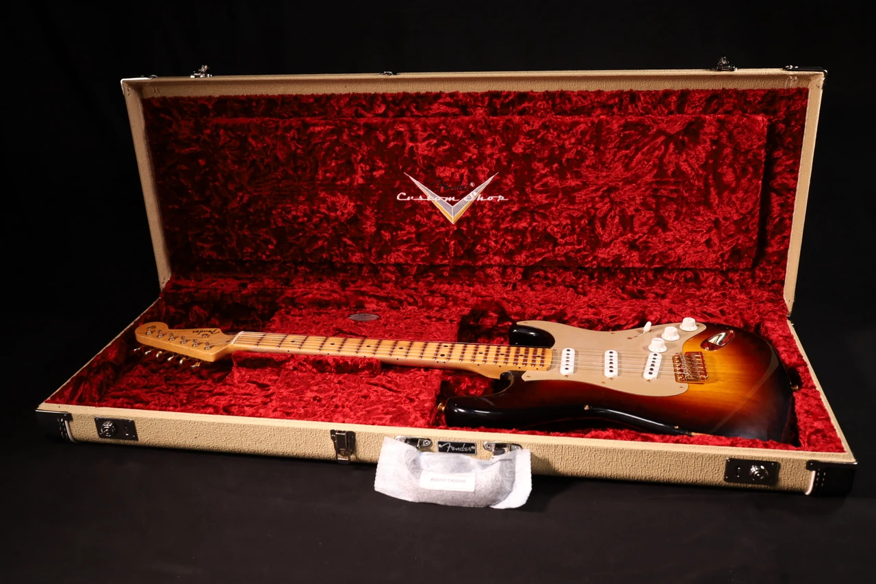 Fender Custom Shop Limited 1955 Stratocaster Gold Hardware Relic