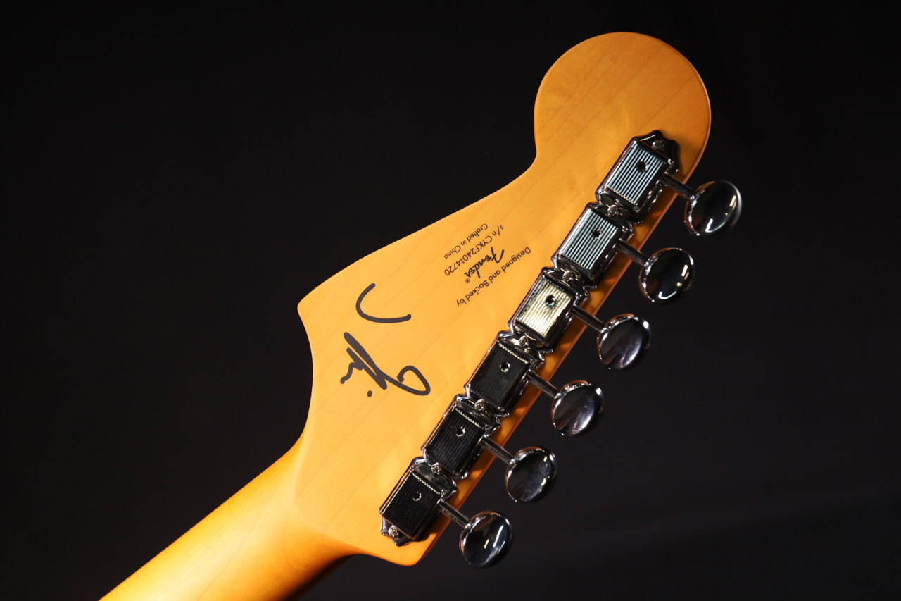 Squier J Mascis Jazzmaster Laurel Fingerboard Gold Anodized