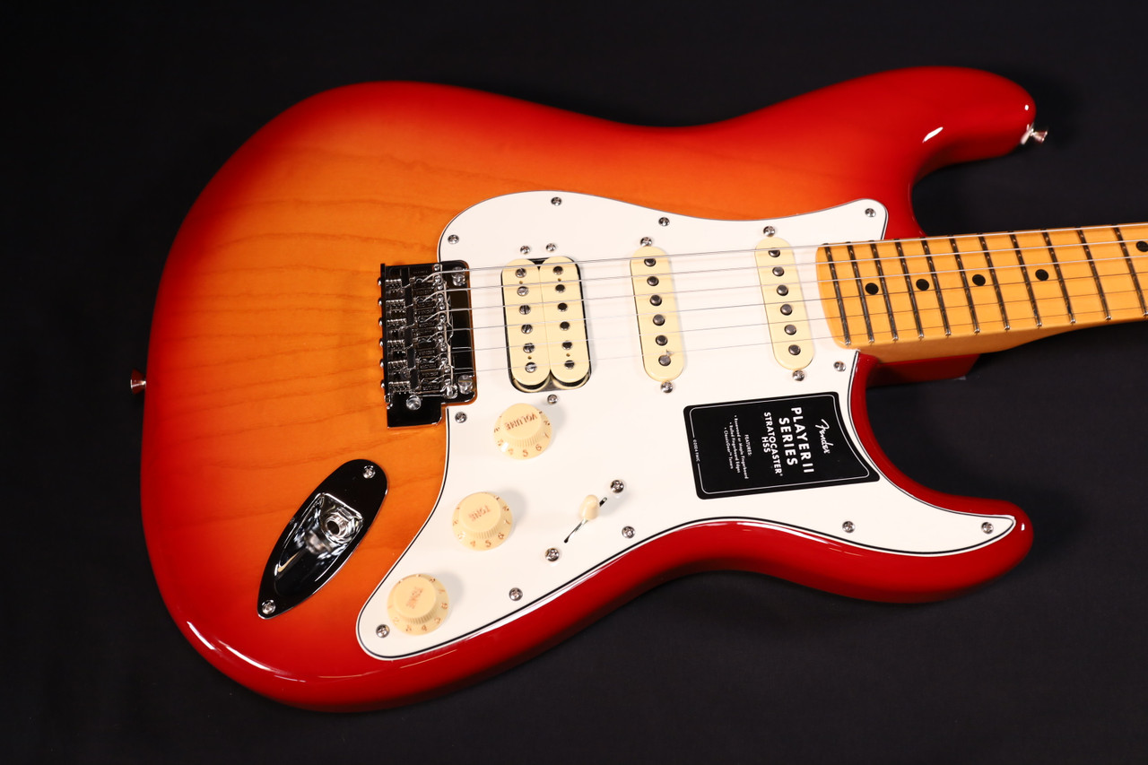 Fender Player II Stratocaster HSS Maple Fingerboard Aged Cherry
