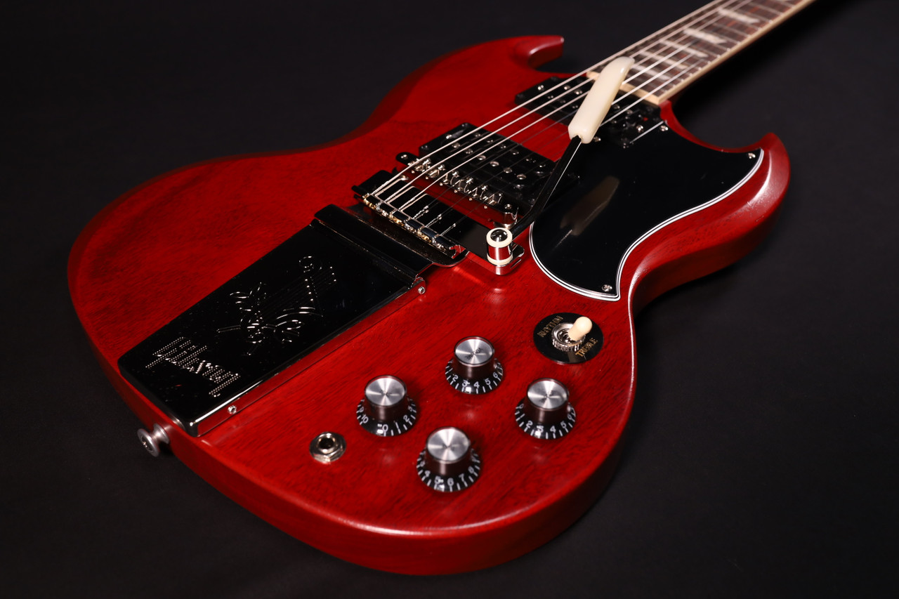 Gibson SG Standard '61 Faded Maestro Vibrola Vintage Cherry USA