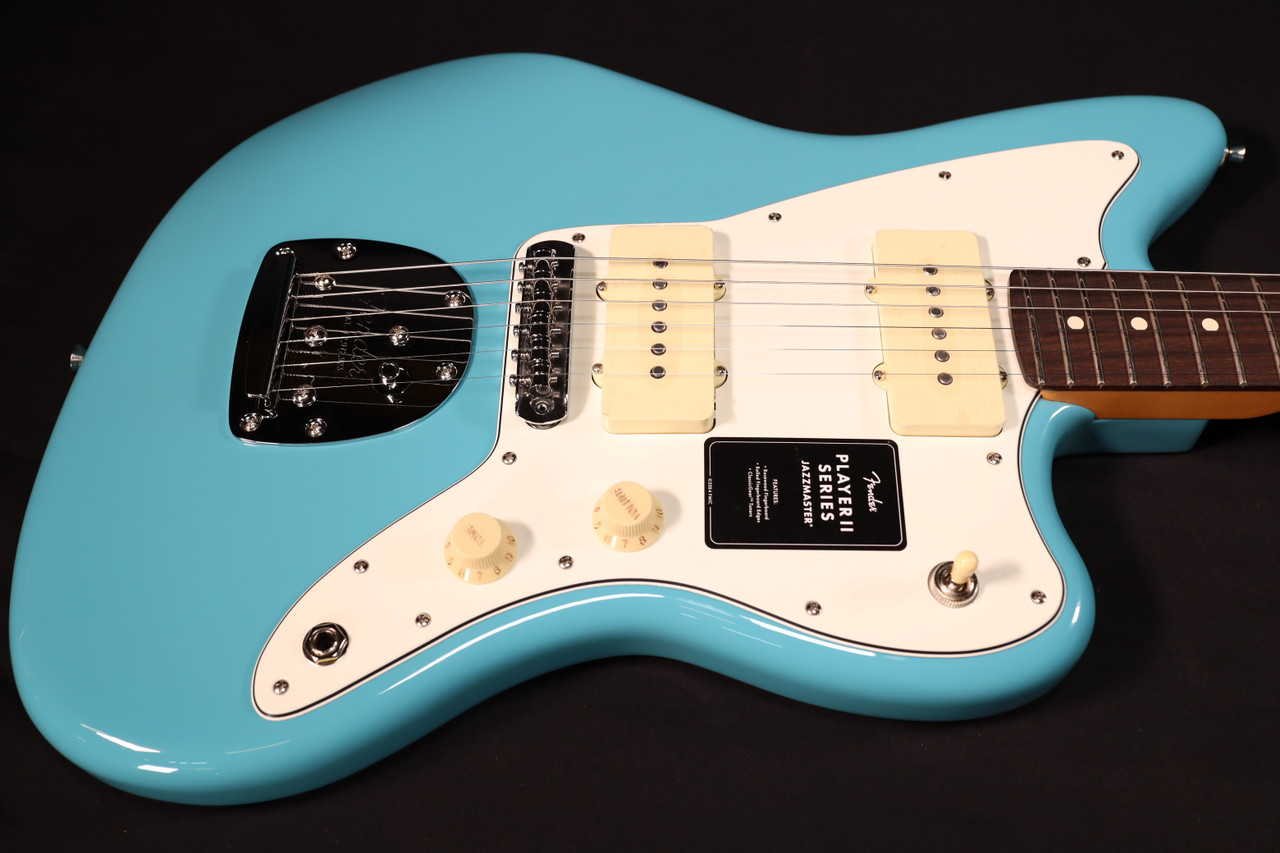 Fender Player II Jazzmaster Rosewood Fingerboard Aquatone Blue 423