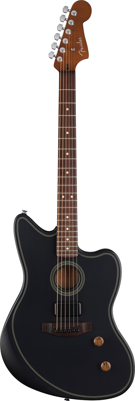 【最終値下】Fender Acoustasonic Standard 黒 Fender Acoustasonic Standard Jazzmaster Black - Liberty Music