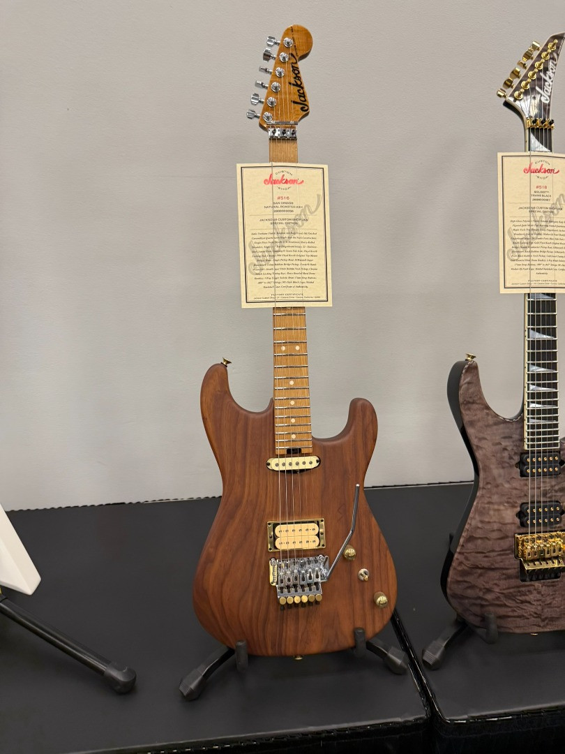 JACKSON CUSTOM SHOP USA, SPECIAL EDITION SAN DIMAS - NATURAL NAMM
