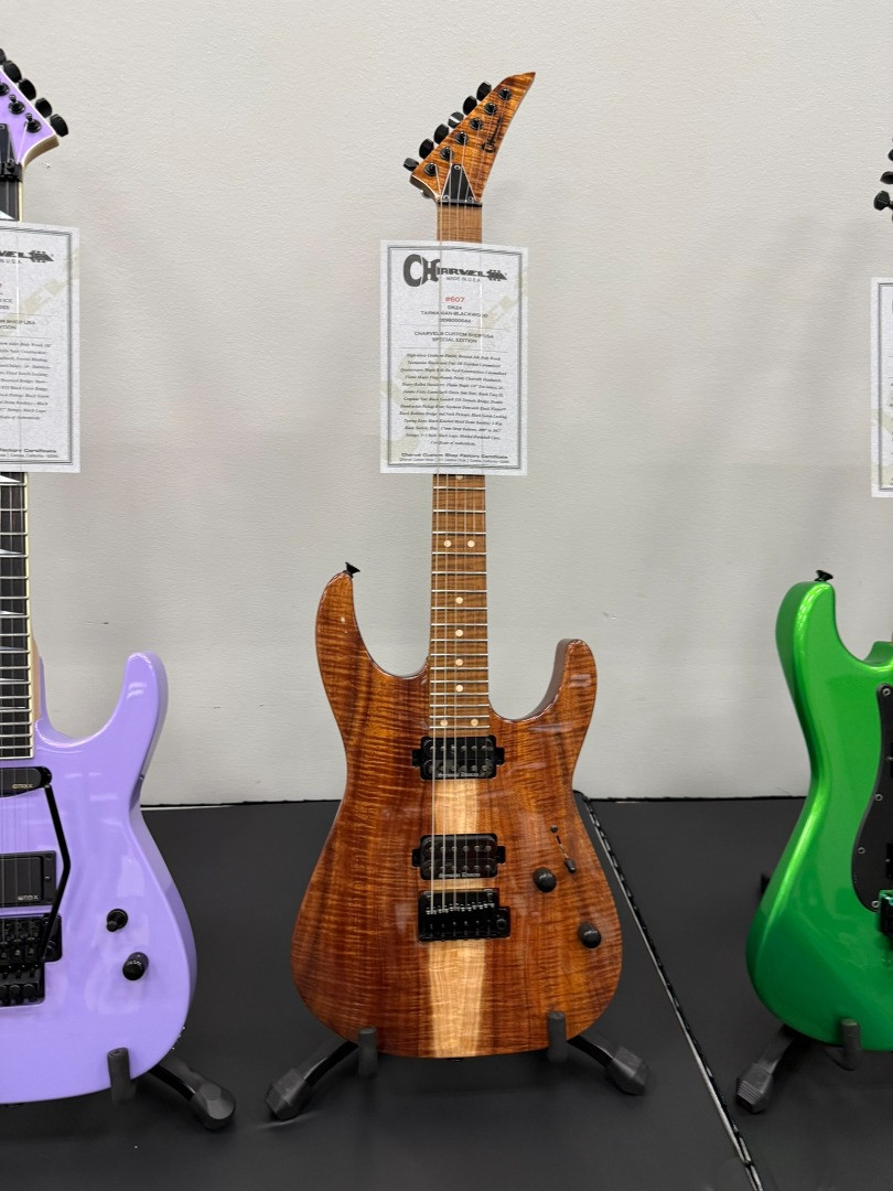 CHARVEL CUSTOM SHOP USA - SPECIAL EDITION DK24 - TASMANIAN