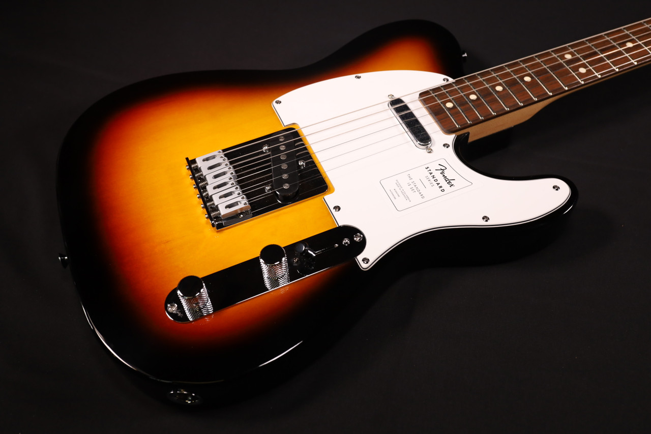 Fender Standard Telecaster Laurel Fingerboard White Pickguard 3