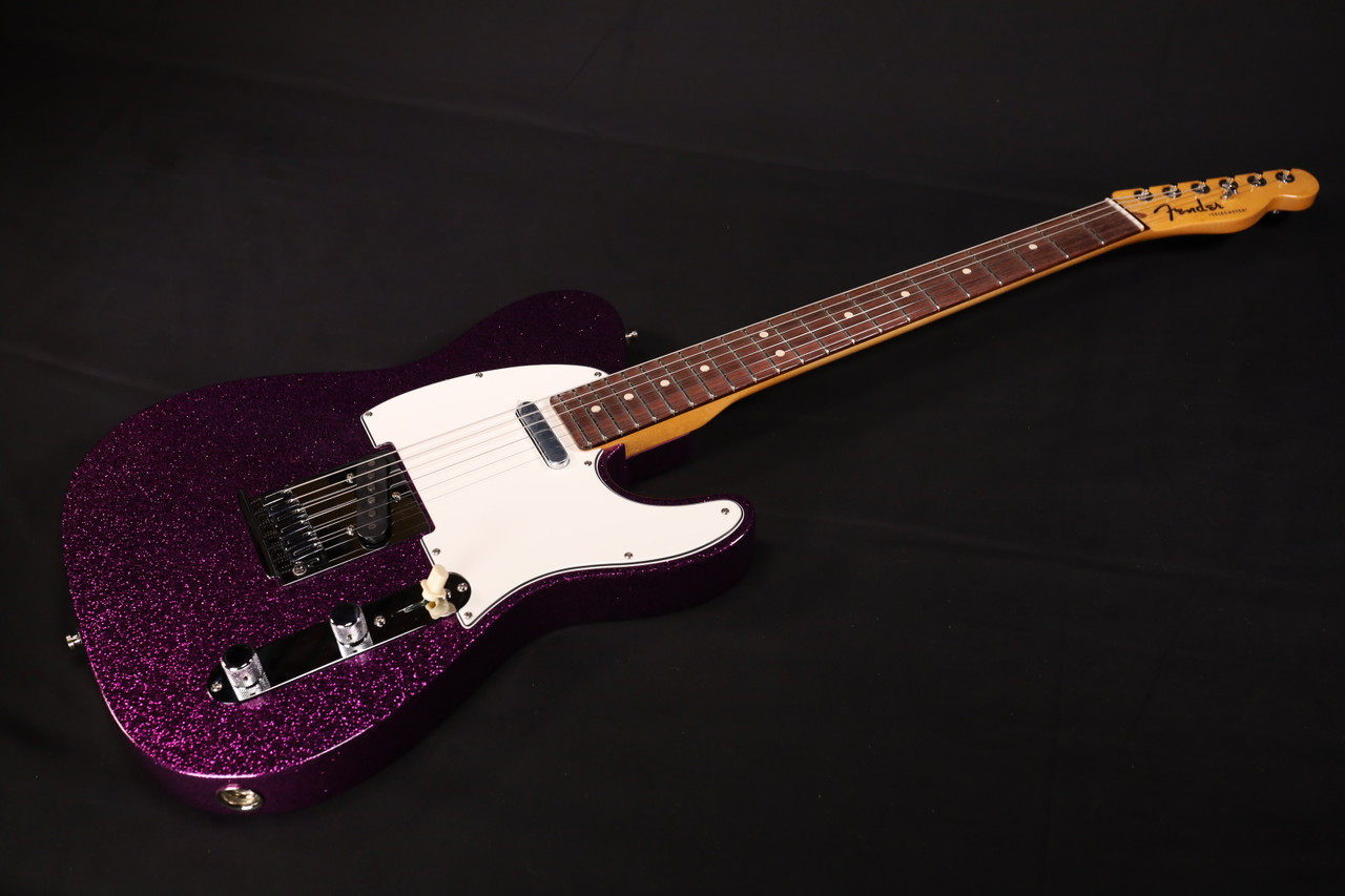 Fender Custom Shop Custom Deluxe Telecaster Magenta Sparkle