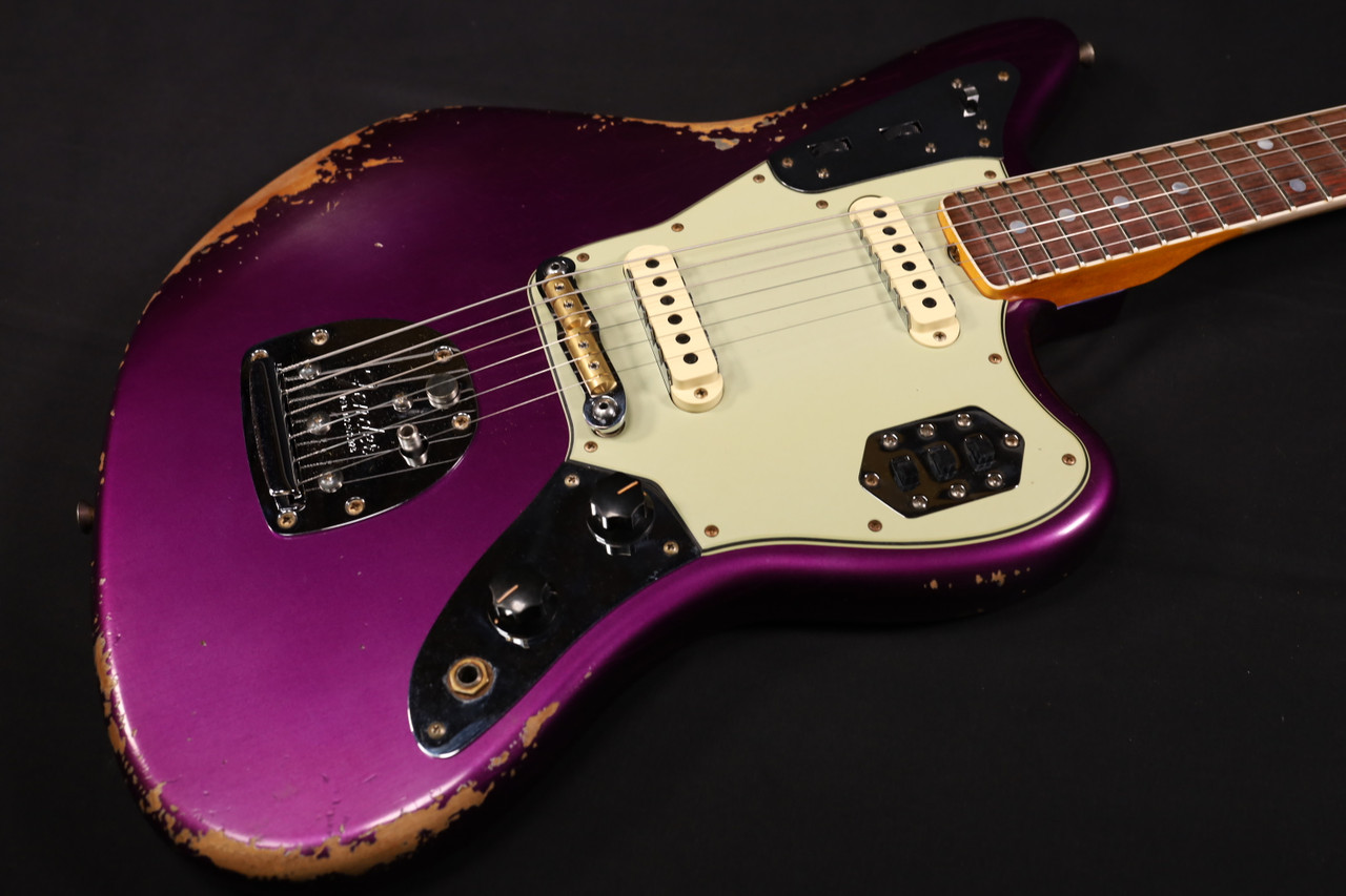 Fender Custom Shop 1965 Jaguar Heavy Relic - Purple Metallic 932