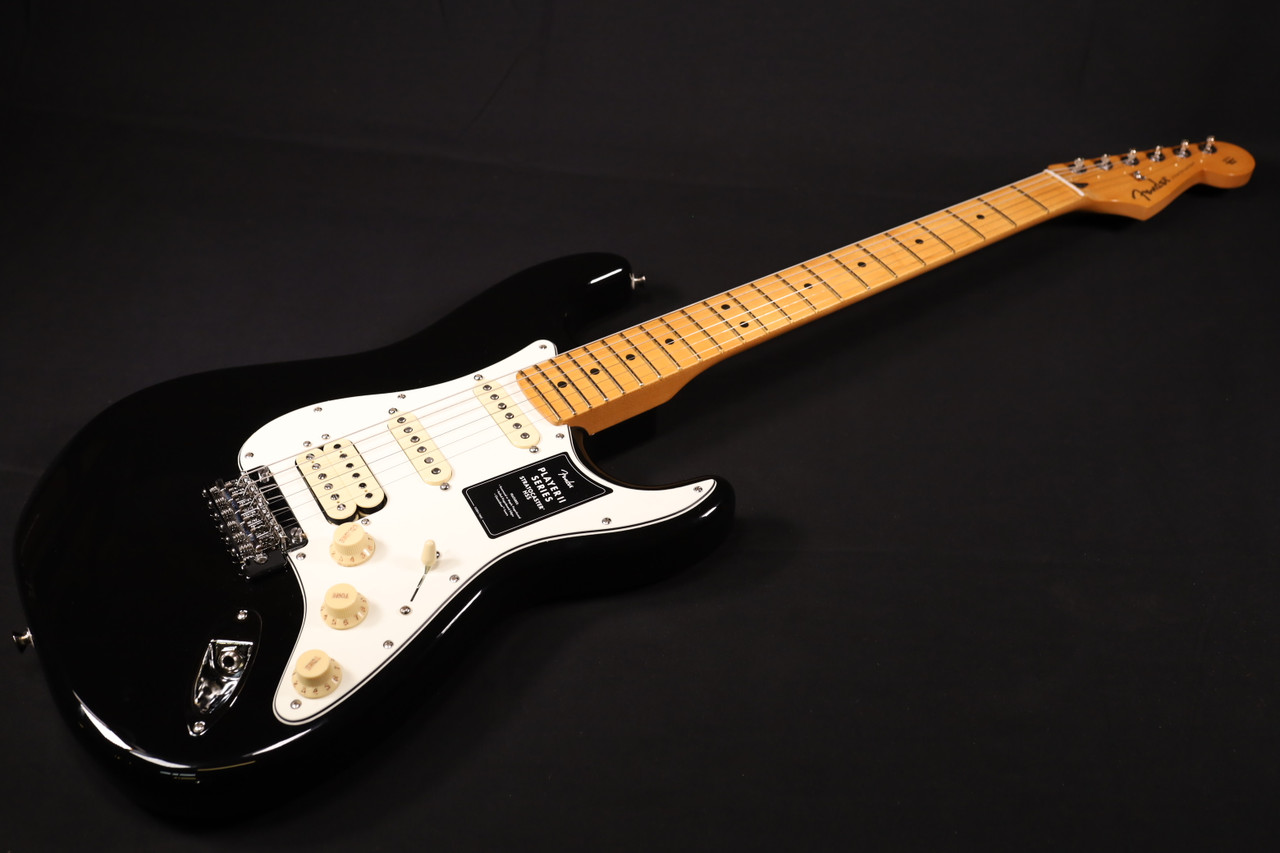 Fender Player II Stratocaster HSS Maple Fingerboard Black 406