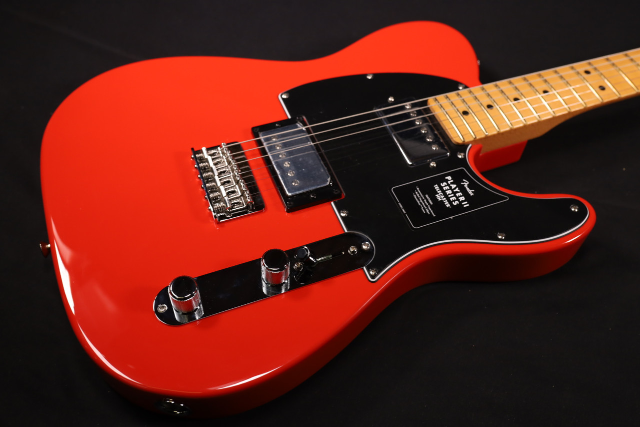 ギター Fender prayer Telecaster Fender Player II Telecaster HH Maple Fingerboard Coral Red 415