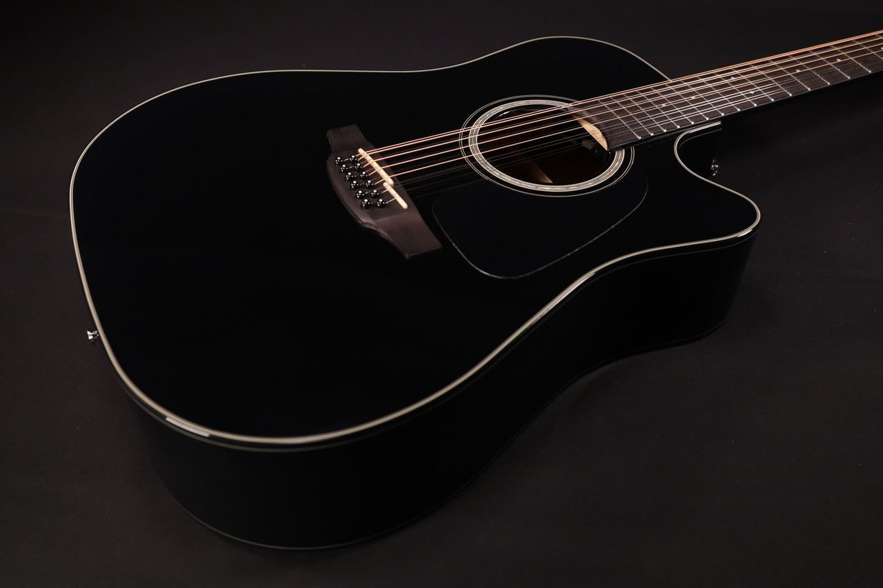 Takamine GD30CE-12BLK 12-string Acoustic-electric Guitar - Black