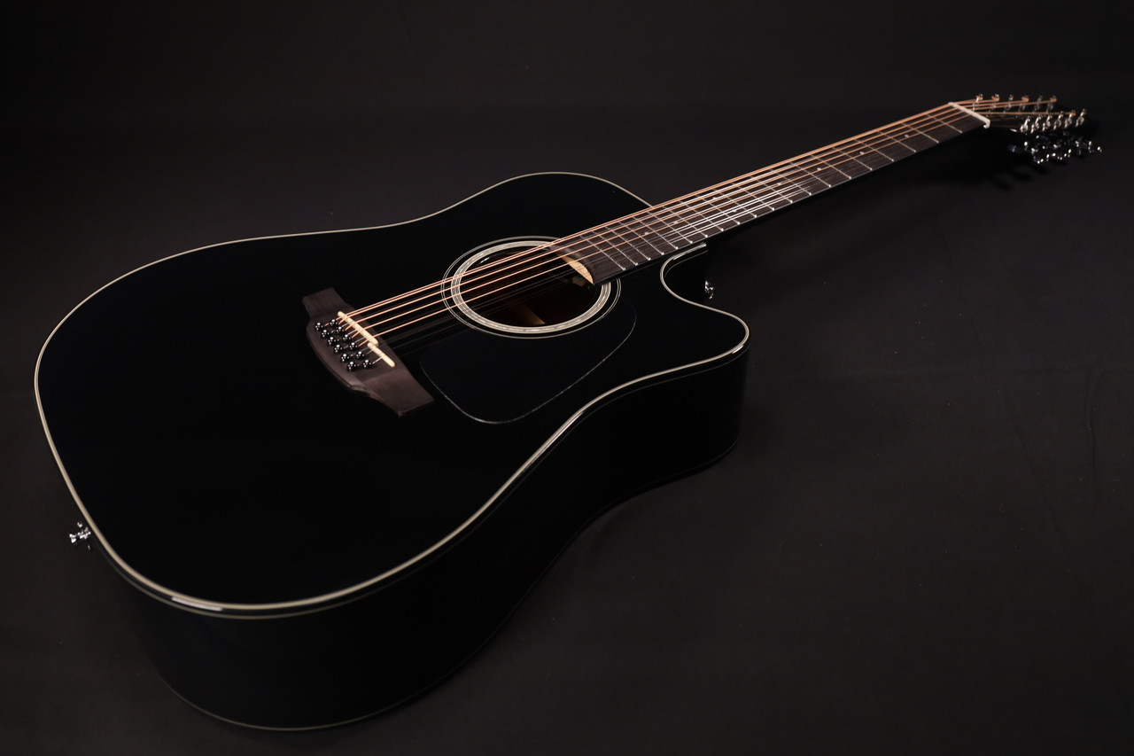 Takamine GD30CE-12BLK 12-string Acoustic-electric Guitar - Black