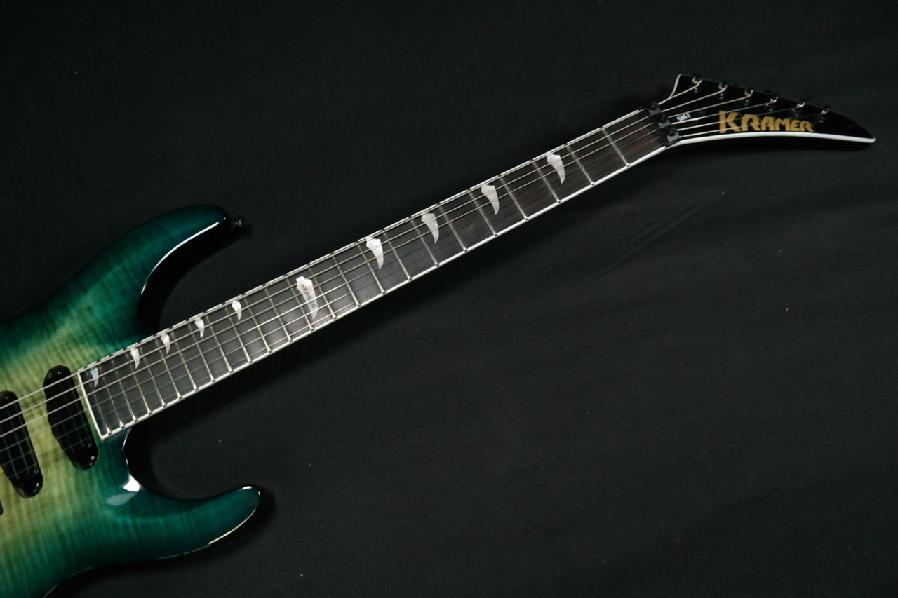 Kramer SM-1 Figured Caribbean Blue Perimeter - 630 - Liberty Music
