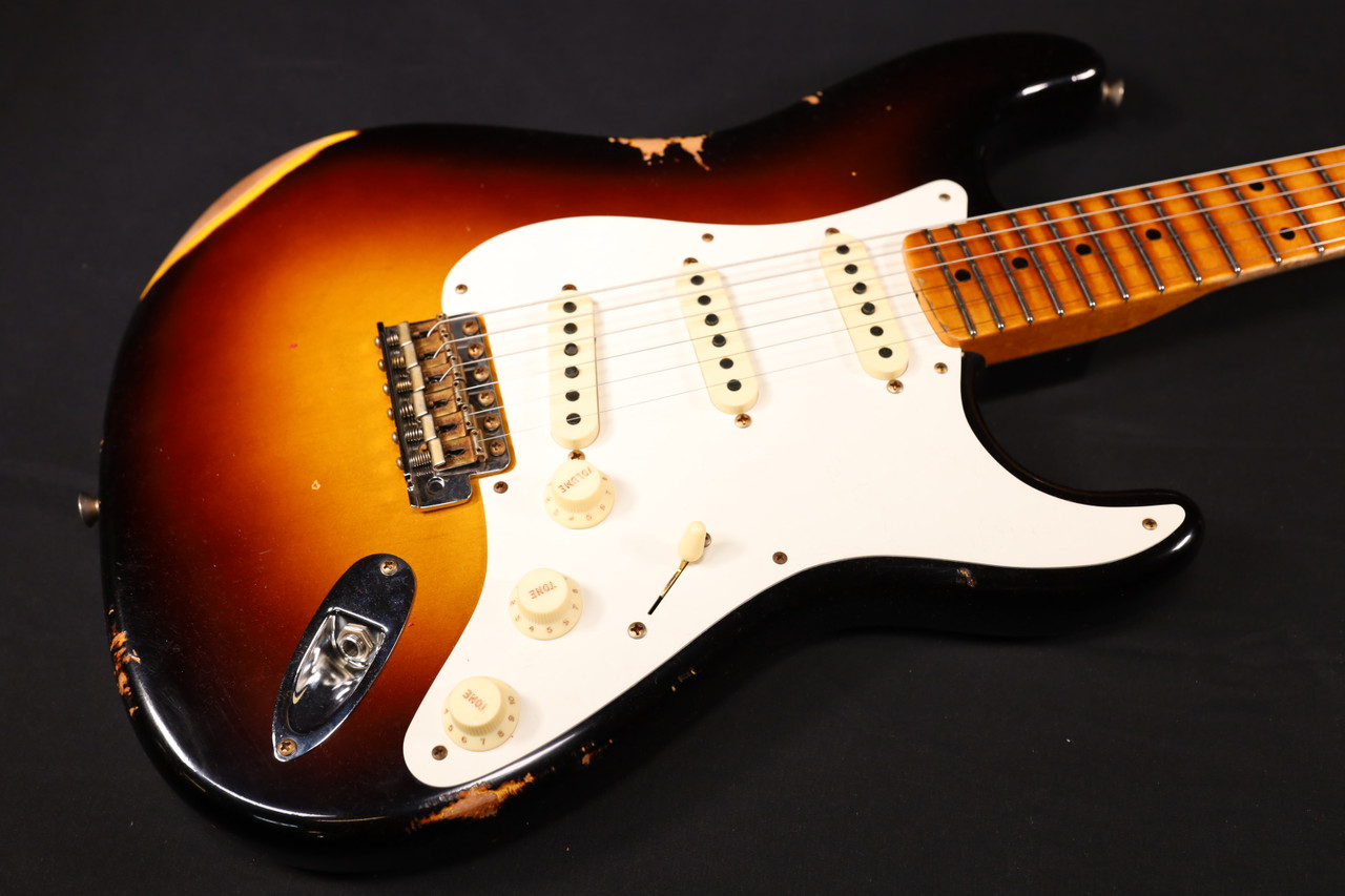 Fender Custom Shop LTD 57 Stratocaster Relic Wide Fade 3-Tone